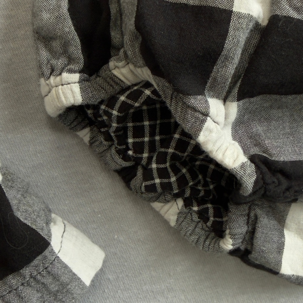 Tea Collection Plaid Flannel Dress‎ & Bloomers Set 12-18 Months Outfit - Picture 9 of 13